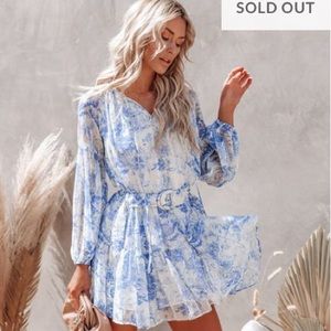 Vici Collection Chiffon Mini Dress sz S